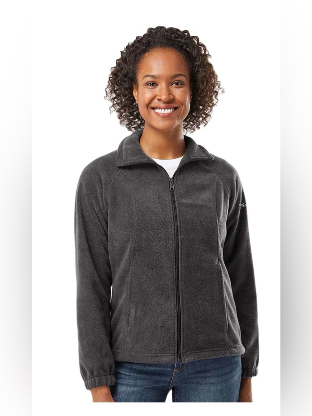 Columbia Dark Gray Heather Full-Zip Jacket Sz 2X No Discounts NEW